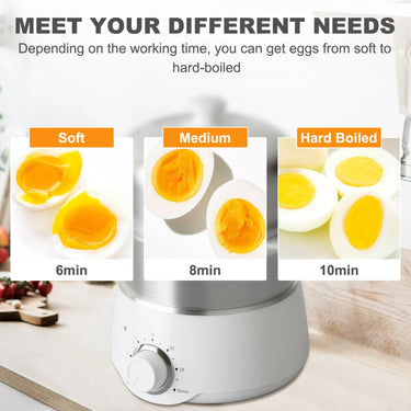 CACHOO Electric Egg Cooker - 14 Egg Capacity - InspiredGrabs.com